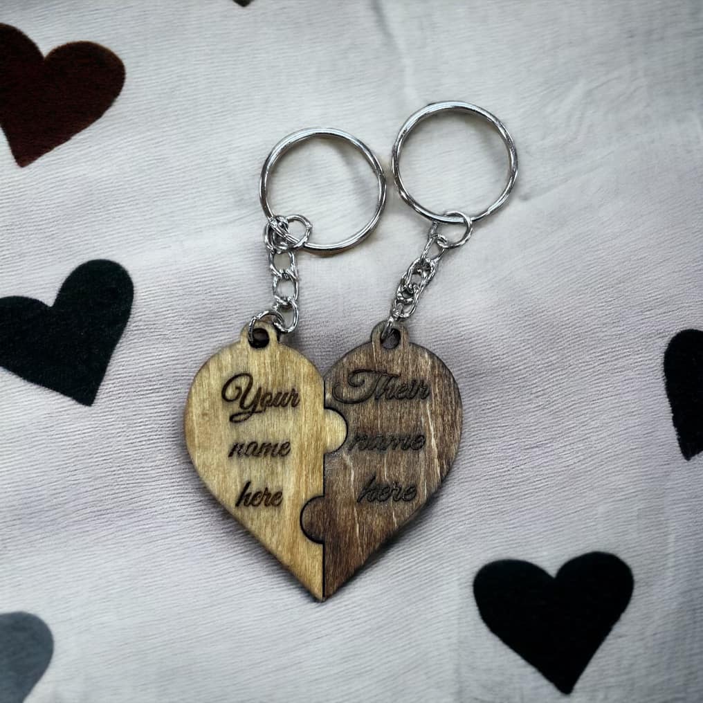 Heart Key Chain