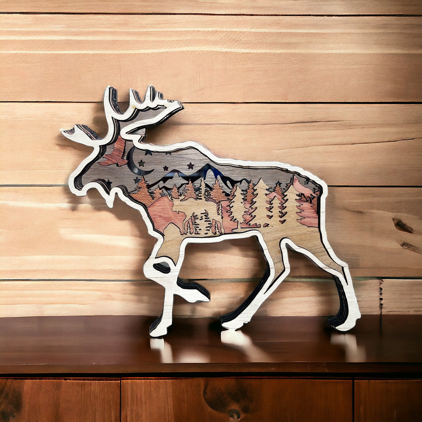 Layered 3D Animals
