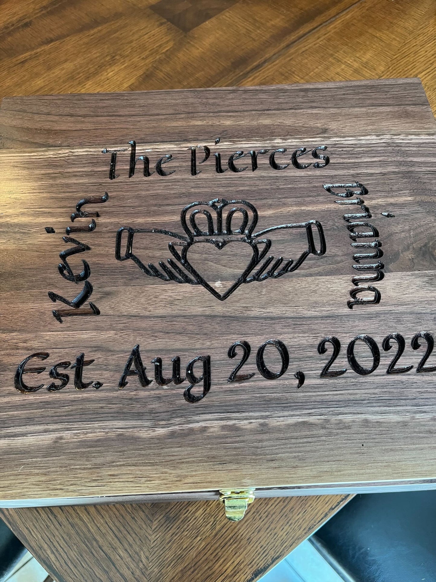 Whiskey Box - Campaign Box - Decanter - hand made - custom engraved