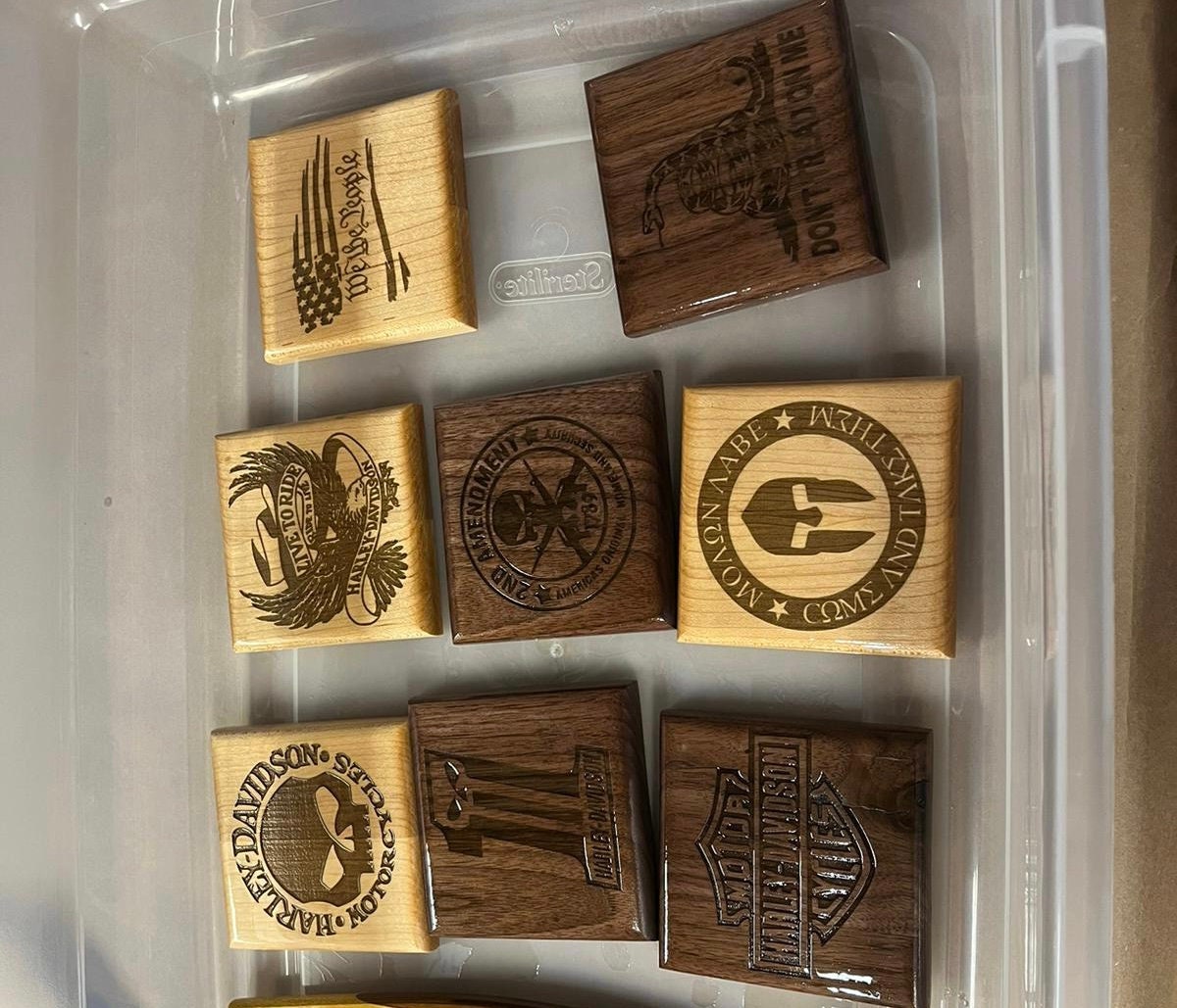 Custom Coasters - Laser Engraved Coasters - Personalized Coasters