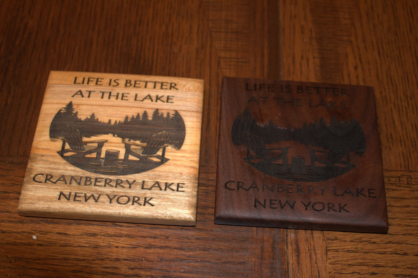 Custom Coasters - Laser Engraved Coasters - Personalized Coasters
